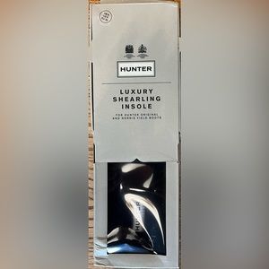 Hunter Luxury Shearling Insole Women’s 8